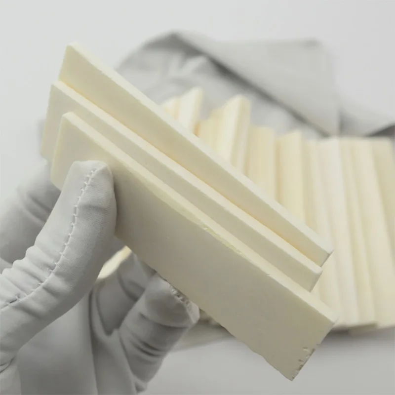 Mango de vástago de hueso bovino, losa de escala en blanco, cuchillo de bolsillo plegable, Parche de resina, Material de bricolaje, 90x30x5mm, 2 piezas - imagen 2