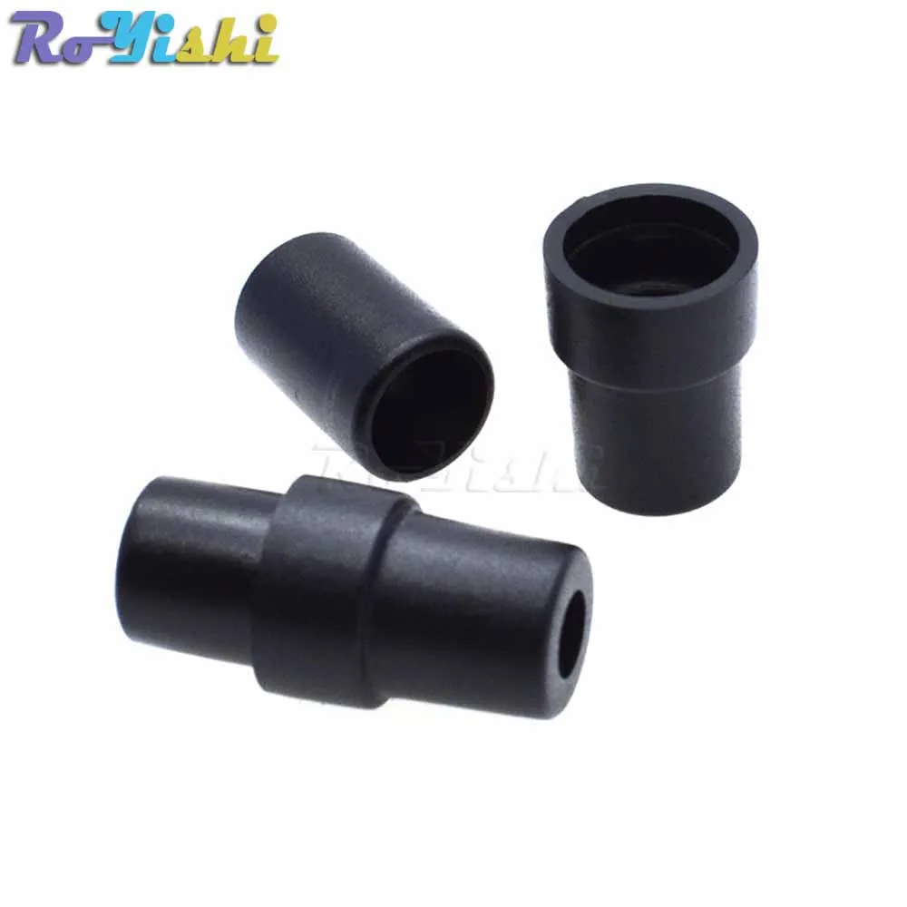 Conectores de barril Pop separadores de seguridad para cordón, Paracord y cordones de cinta, color negro, 1000 unids/paquete