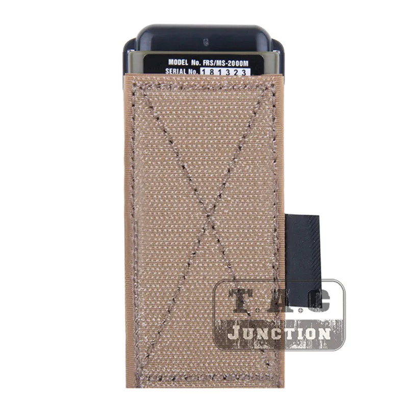 Emerson-bolsa protectora de luz estroboscópica para caza, accesorios de casco táctico militar para Airsoft, gancho y bucle, MS2000 - imagen 4