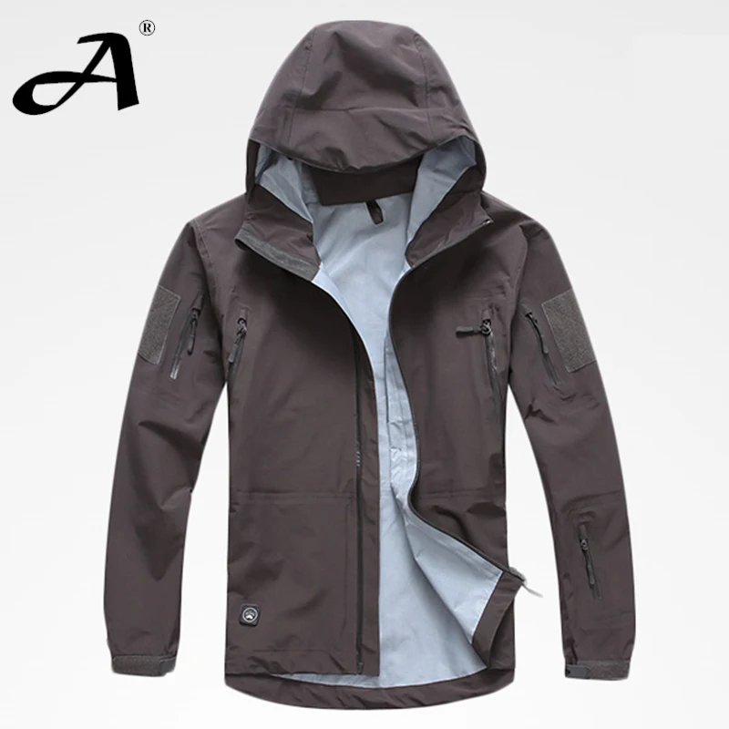 Chaqueta de hombre, ropa militar, ropa rígida, chaqueta y abrigo de otoño del ejército de camuflaje para hombre, abrigo cortavientos - imagen 5