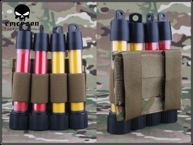 Emersongear-Bolsa Electrónica para palo de Paintball, Emerson Modelo B Plus Meshbelt, bolsa militar, equipo EM6060 Multicam - imagen 3