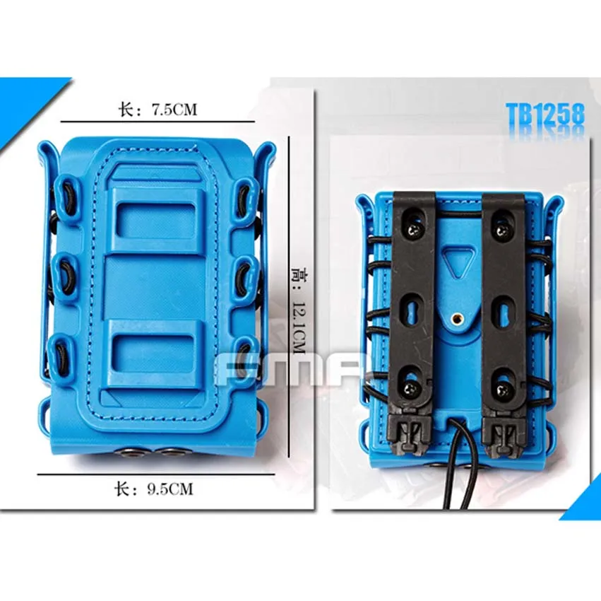 FMA-Bolsa DE transporte táctica para exteriores, carcasa suave para escorpión Mag 7,62, BK/DE/FG, TB1258 - imagen 3
