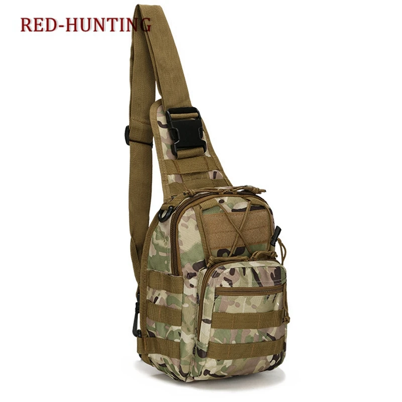 Bolsa de aparejo de pecho para hombre, bolsa táctica de equipo militar, bolso de hombro para acampar, senderismo, caza, mochila de viaje - imagen 2