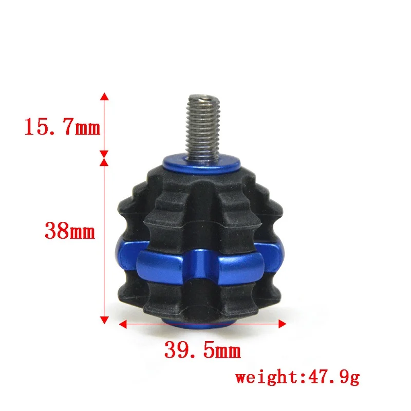 Estabilizador de arco de goma, accesorio para arco compuesto y arco recurvo, deportes de caza y Tiro, 3 colores, 1 unidad - imagen 2