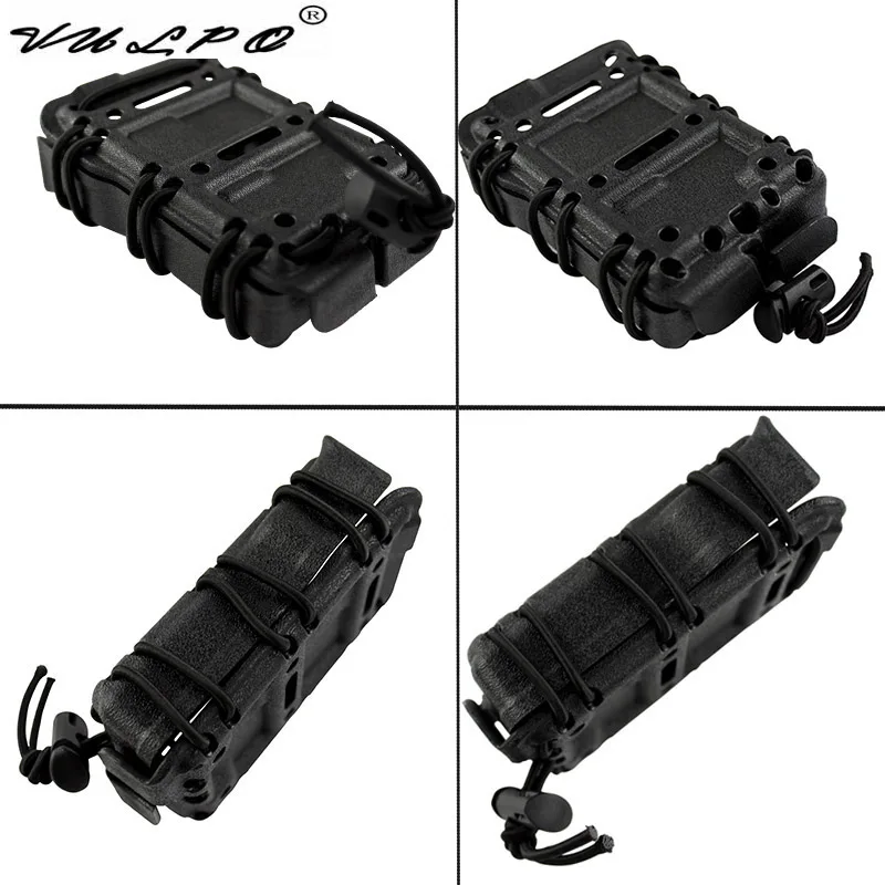 Funda táctica VULPO de 5,56mm para cargador, bolsa con Molle/cinturón, de liberación rápida - imagen 5