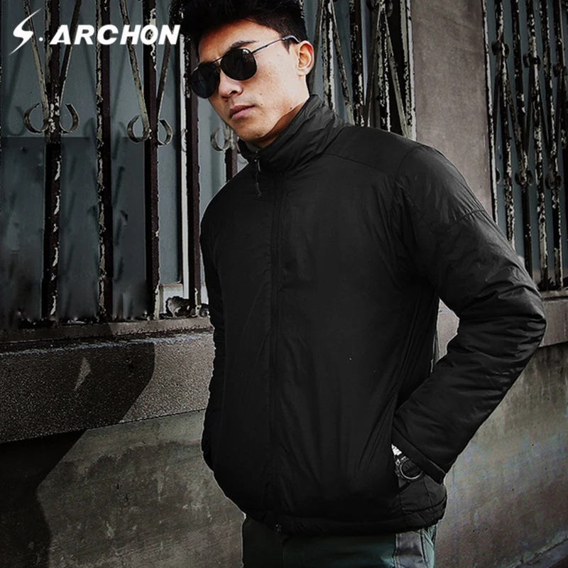 Chaquetas militares impermeables para hombre, abrigo térmico de invierno, reflectante de calor, a prueba de viento - imagen 3