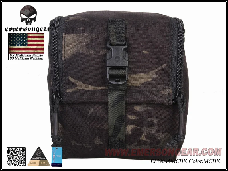 Riñonera EmersonGear - Vista lateral con compartimentos