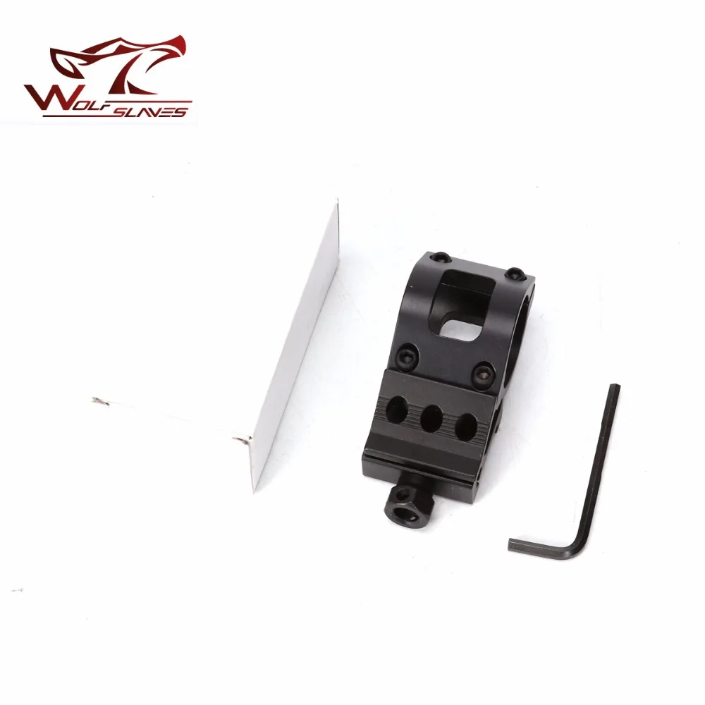 Soporte de linterna acoplable táctico, Clip de montaje de liberación rápida, funda de linterna de francotirador, Riel de Rifle para accesorios de caza al aire libre - imagen 4