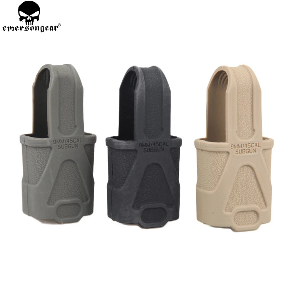 EMERSONGEAR MP5 asistencia para revistas 9MM pistola rápida Mag bucles de goma soporte para cinturón de revista para Airsoft MP5 accesorios de caza - imagen 3