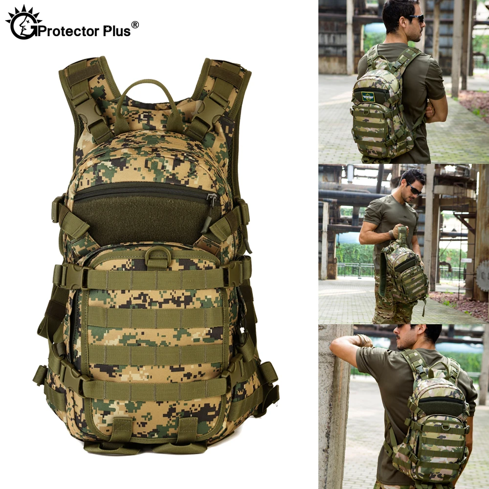 Mochila táctica PROTECTOR PLUS impermeable para caza y senderismo - imagen 4