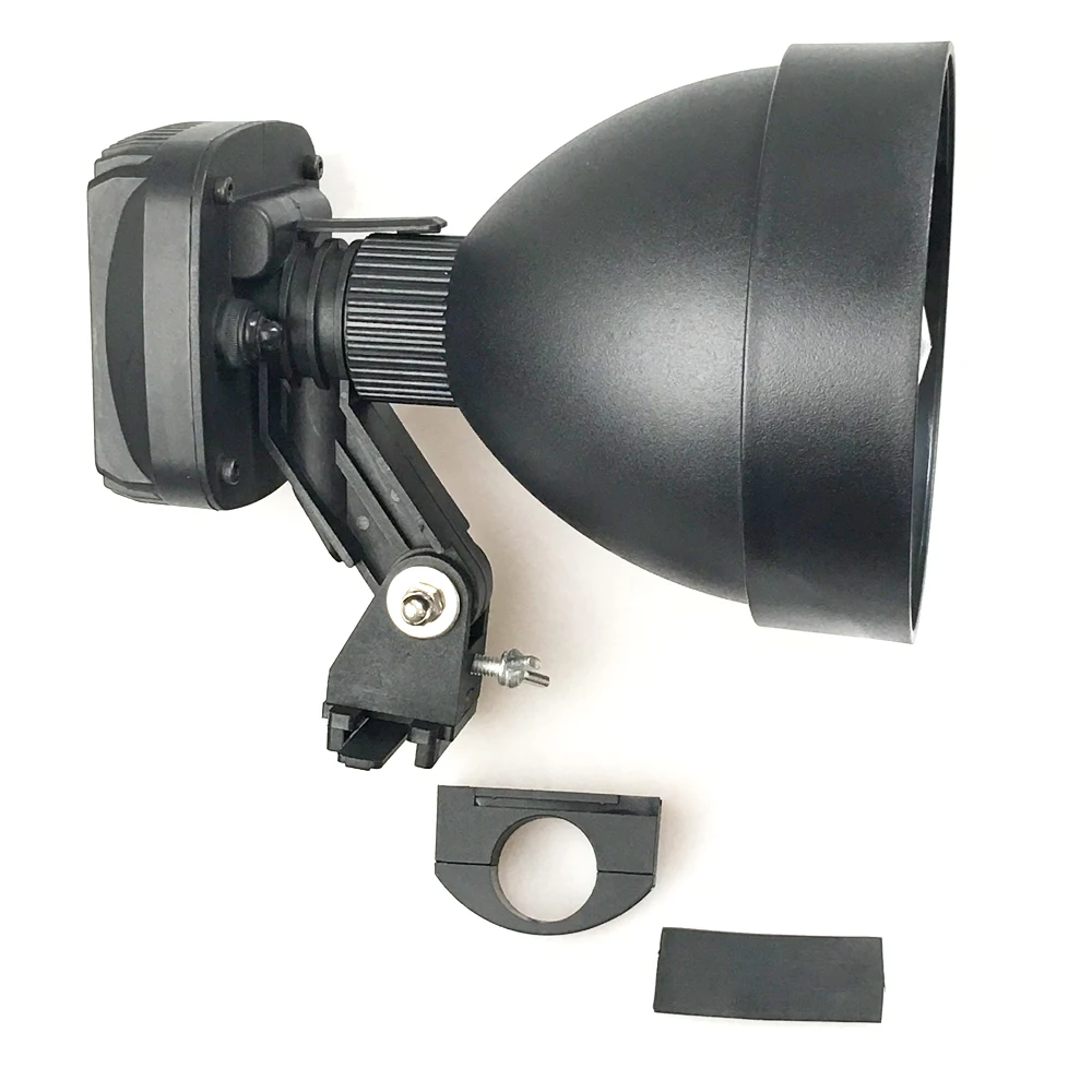 Foco LED recargable montado en el alcance, ultrabrillante, CREE MT-G2, 25W, luz LED portátil, tamaño de lente de 150mm, lámpara montada en pistola para Rifle - imagen 4