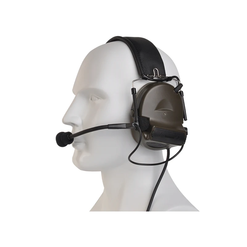 Z-TAC SoftairTactical auriculares militares Comta II sin comunicación de reducción de ruido auriculares tácticos para walkie-talkie Z151 - imagen 3