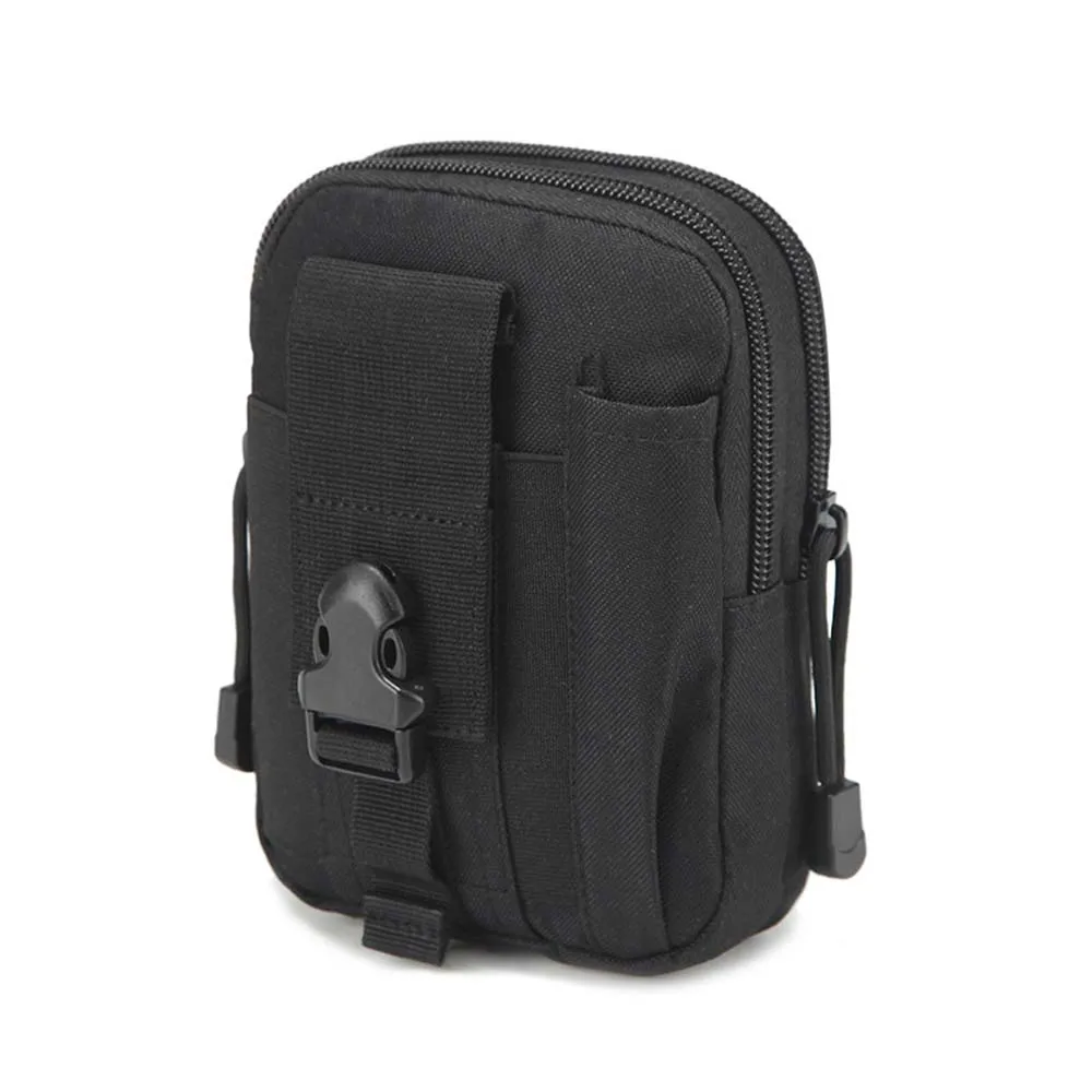 Bolsa táctica Molle con cinturón, riñonera para deportes al aire libre, bolsa impermeable para teléfono, herramienta EDC informal para hombre, riñonera de caza con bolsillo - imagen 4