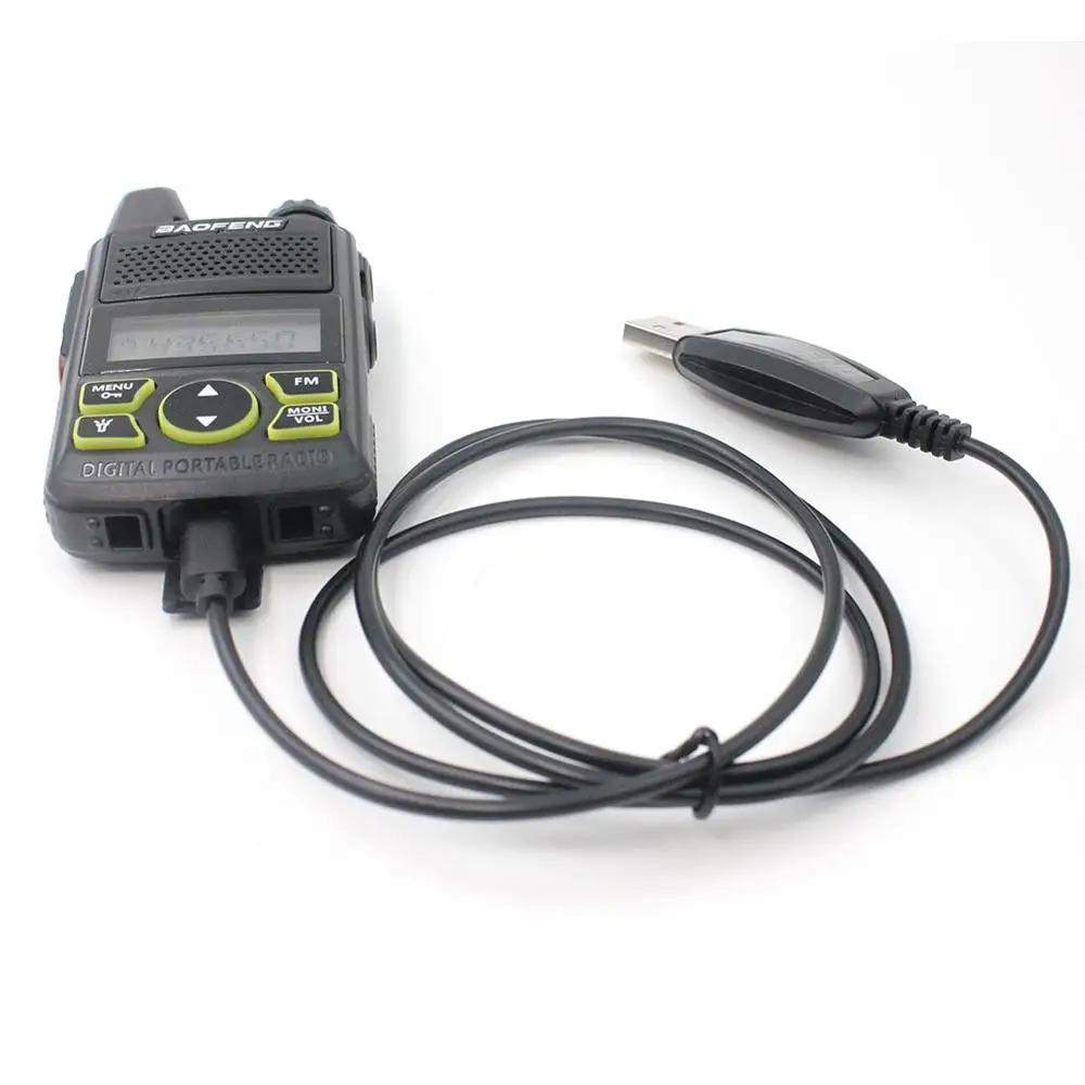 BAOFENG-Cable de programación USB BF-T1, Original, para BAOFENG BF-T1, UHF 400-470mhz, mini Walkie Talkie - imagen 4