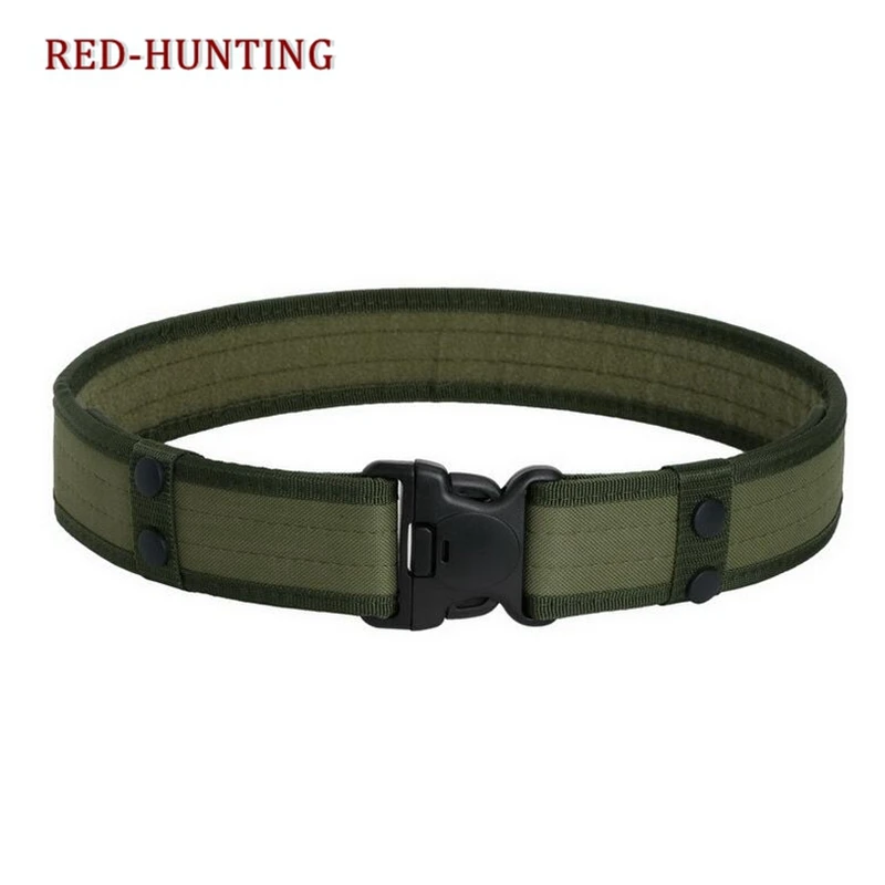 Cinturón táctico ajustable para hombre, accesorio de 2 pulgadas para exteriores, senderismo, escalada, soporte de carga, útil, cinturón de policía - imagen 3