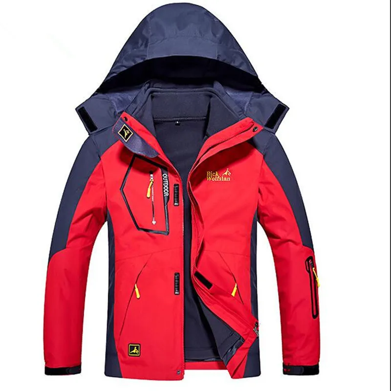 Chaqueta camping - Detalle de materiales