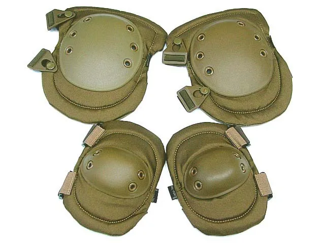 Rodilleras y coderas de combate táctico, almohadilla protectora deportiva, ajustable, edición mejorada, EVA, el mejor grado - imagen 2