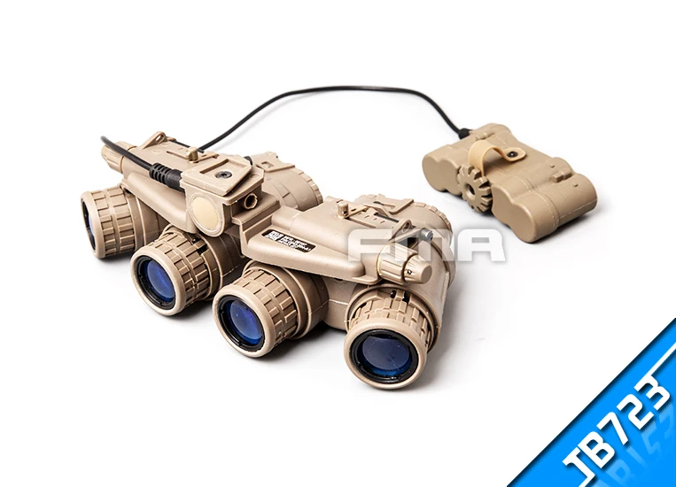 FMA Tactical Paintball Helmet Accessories GPNVG 18 Night Vision Goggle NVG DUMMY Model - imagen 4