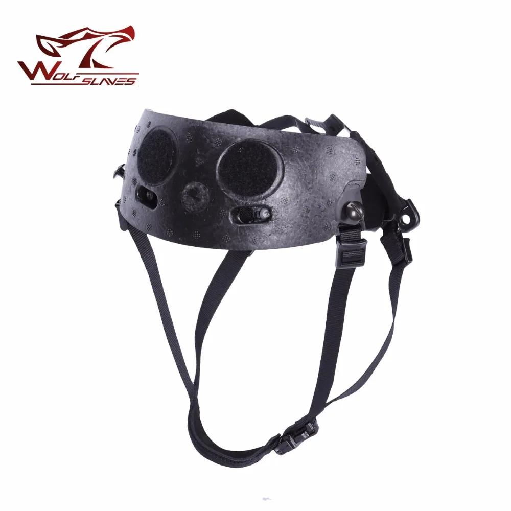 FMA ACH occ-dial Liner Kit, sistema de casco ajustable, conjunto completo, sistema de suspensión interior, correa, accesorios para casco rápido - imagen 3