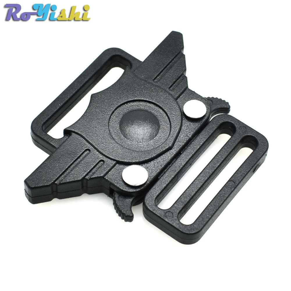 Hebilla de separación de bolsas de plástico para deportes al aire libre, correas de 1 "para estudiantes, equipaje, 50 unids/paquete - imagen 3