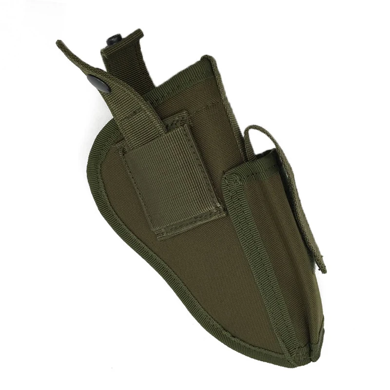 Una funda verde para un arma
