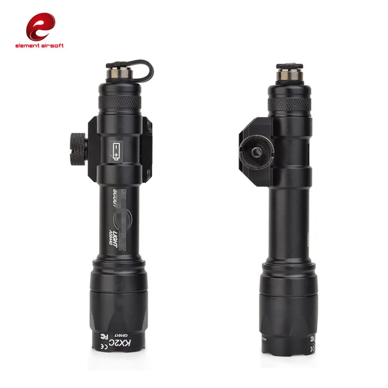 Element Airsoft-arma táctica SF M600C, luz de explorador, 366 lúmenes, linterna LED para Rifle táctico, Softair M600, montaje en riel de 20mm, EX072 - imagen 5