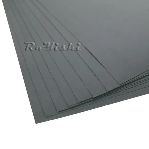 Papel de lija húmedo y seco, papel abrasivo impermeable, paquete de 10 hojas, 800 de grano - imagen 4