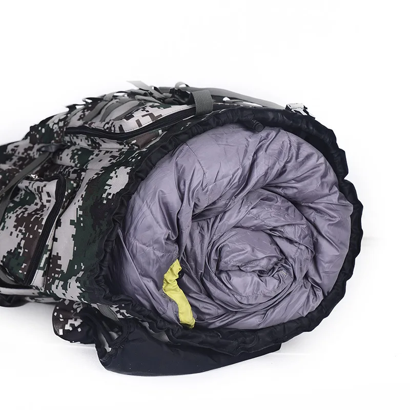 Mochila de camuflaje de gran capacidad para hombre y mujer, bolsa de equipaje Extensible para viaje al aire libre, escalada, desierto, senderismo, tienda de campaña, 100l - imagen 3