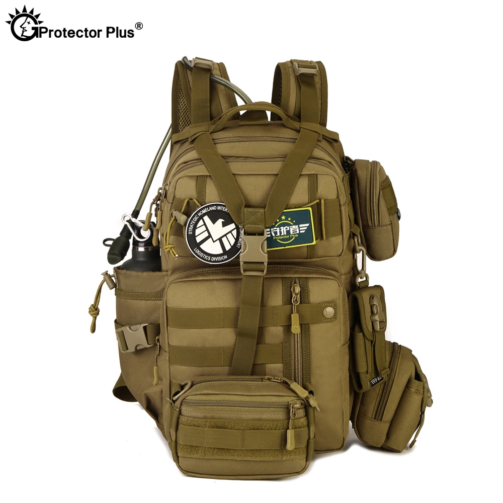 PROTECTOR PLUS 30L mochila táctica Molle bolsa impermeable bolsas de escalada Airsoft caza viajes al aire libre nailon de alta calidad - imagen 3