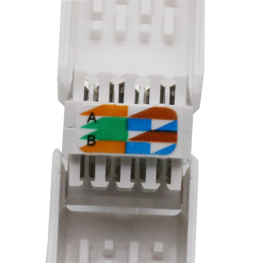 Xintylink-conector de cable ethernet rj45, conector cat6, cat5, cat5e, red rj 45 lan, cat 6, utp, modular keystone - imagen 5
