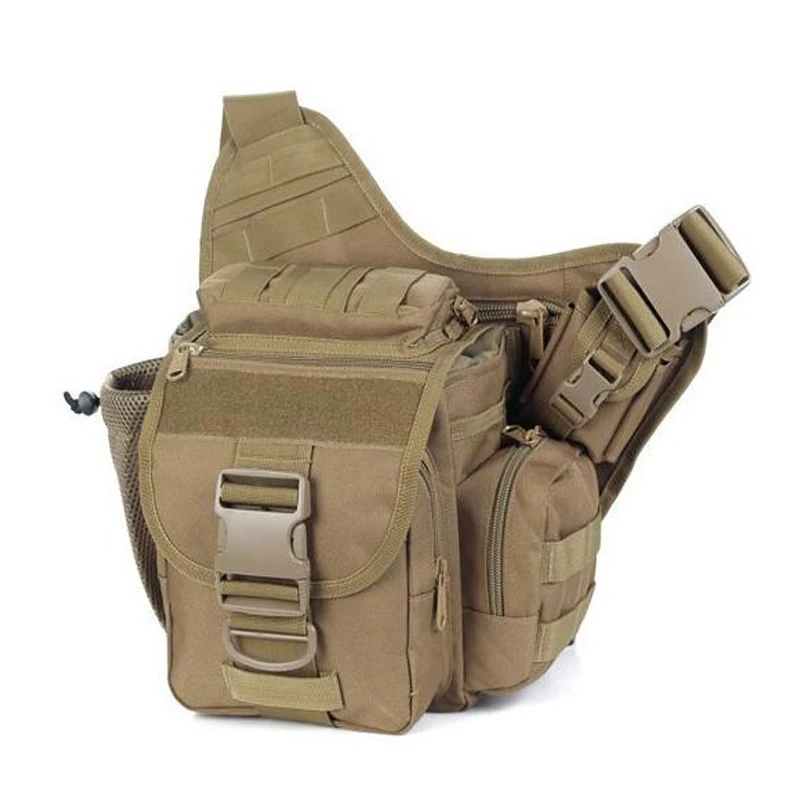 Bolsa táctica de camuflaje para deporte al aire libre, mochila multifuncional para escalada, senderismo, viaje, cámara cruzada - imagen 3