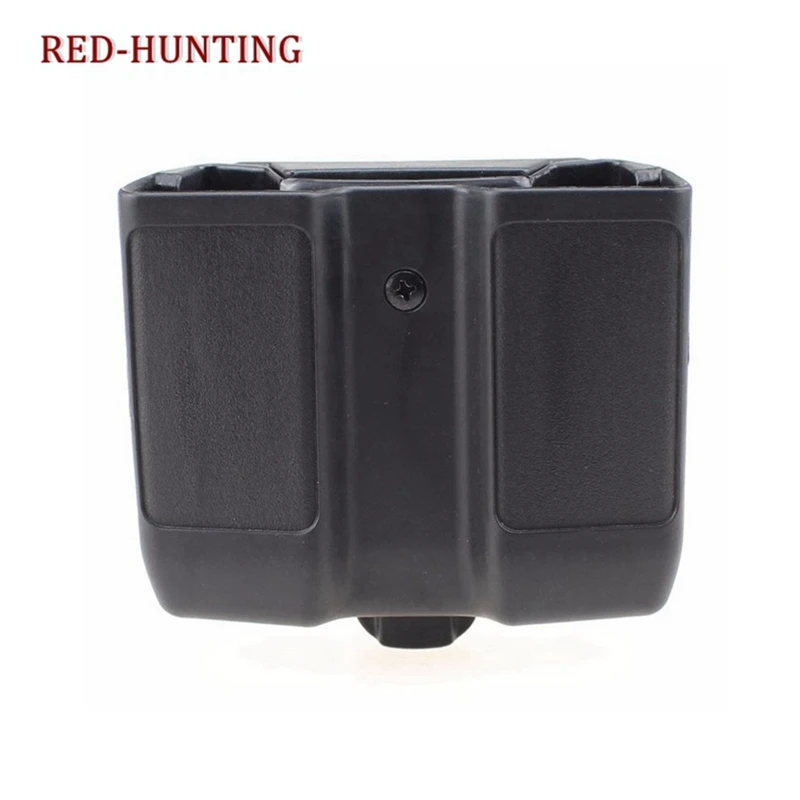 Cinturón de servicio táctico Universal, bolsa de doble pistola para revistas, estuche para cartucho, soporte con Clip - imagen 4