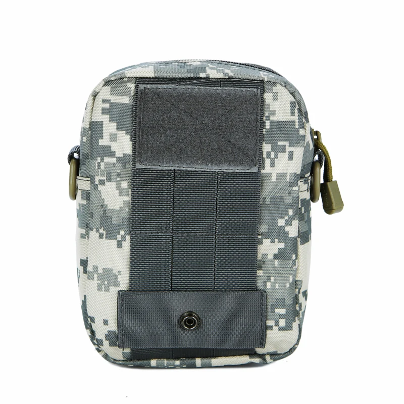 Mini bandolera táctica militar para exteriores, bolsa de hombro deportiva para teléfono móvil, impermeable, de camuflaje, para colgar en la cintura - imagen 2