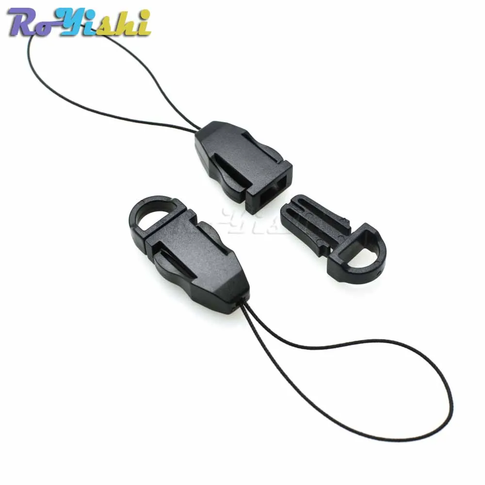 Hebilla desmontable para cordón, soporte para tarjeta de identificación, accesorios de cordones, unids/paquete, 100 - imagen 5