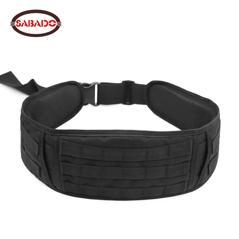 Wargame equipo táctico Airsoft nailon Molle cintura combate batalla rodamiento de carga cinturón de patrulla fajas Universal - imagen 3