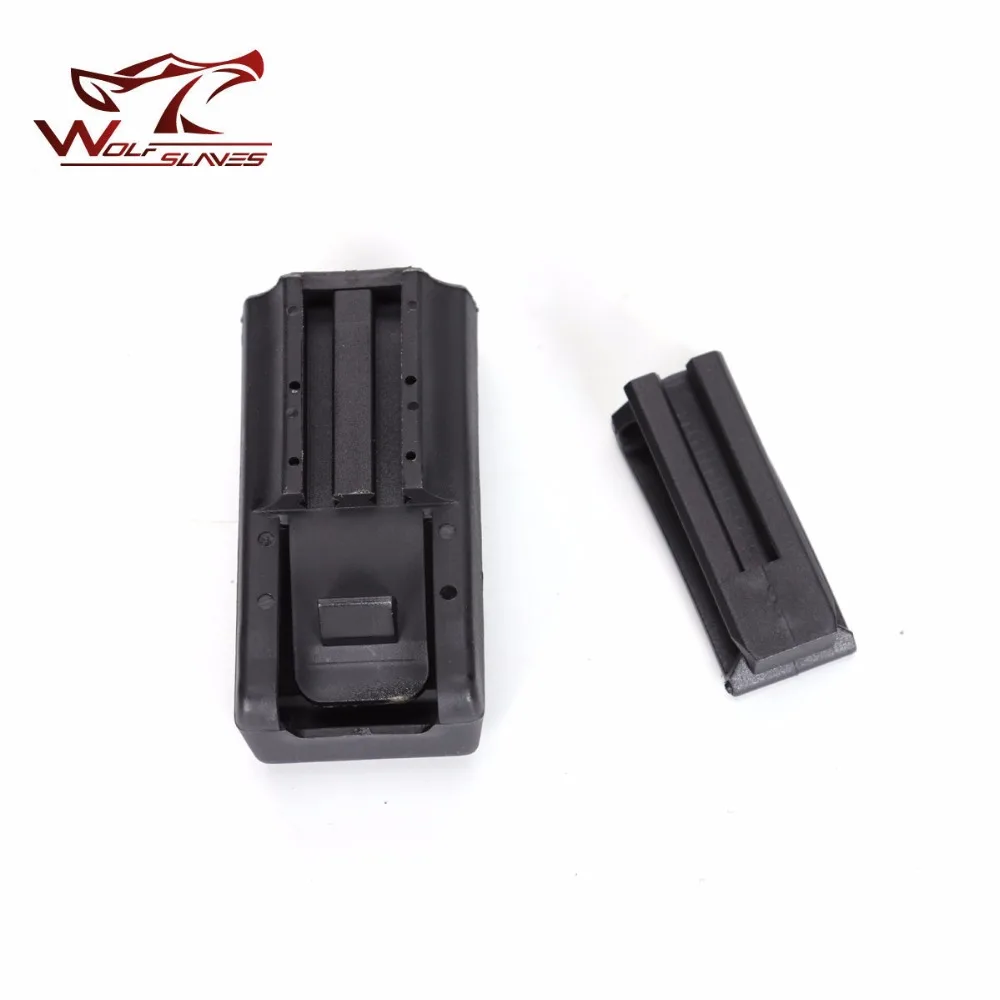 Bolsa para revistas de pistola táctica Glock individual, estuche con Clip Mag de apertura amplia, soporte para juego de guerra Airsoft, accesorios de caza - imagen 4