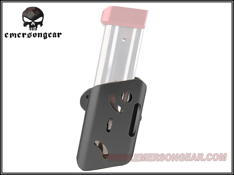 Bolsa para revistas CNC Airsoft Aluminio IPSC, rotación de 360 grados, Glock Hi-CAPA BD6280 - imagen 4