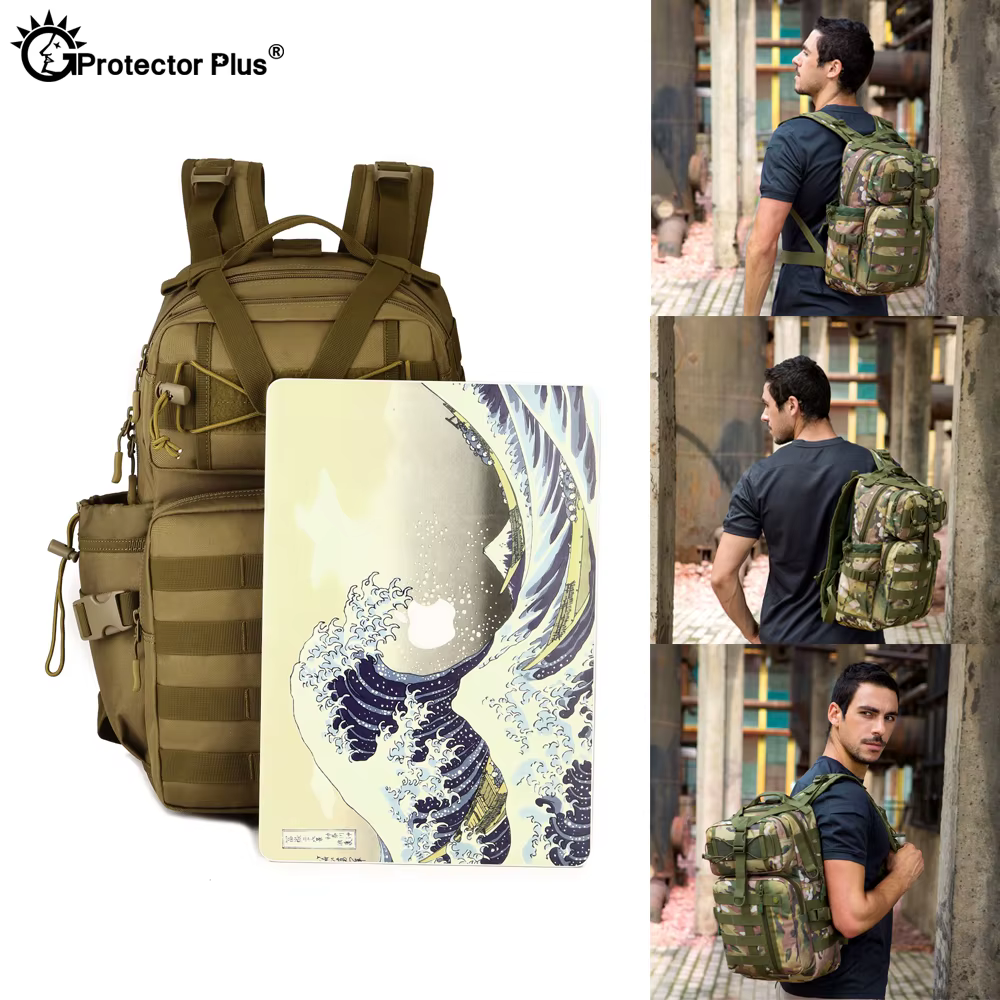 PROTECTOR PLUS mochila táctica MOLLE impermeable nailon - imagen 4