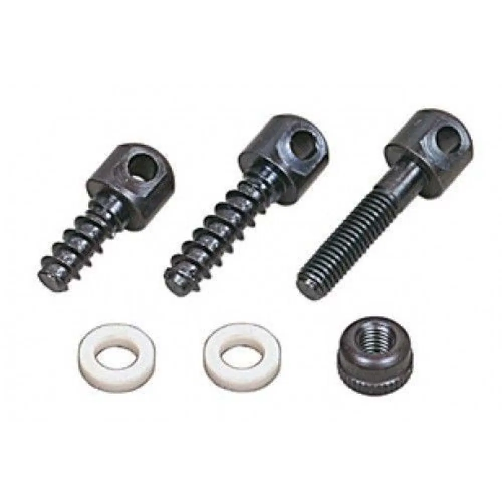 2x300lb. Kit de montaje de hebilla de correa de bucle de correa de tracción, juego de tornillos giratorios de eslinga - imagen 5