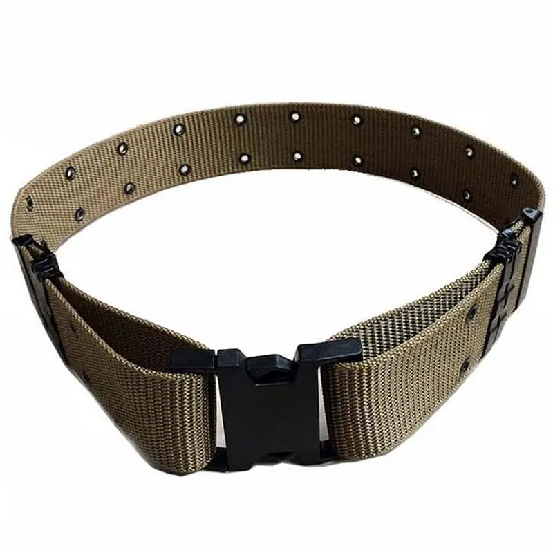 Cinturones tácticos de combate de equipo militar para hombres, cinturón doble de nailon de entrenamiento del Ejército de EE. UU., cintura de caza al aire libre - imagen 3