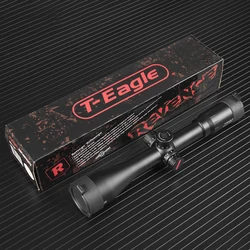 T-Eagle 8X44 SFSS mira con retícula roja iluminada y ajuste de viento