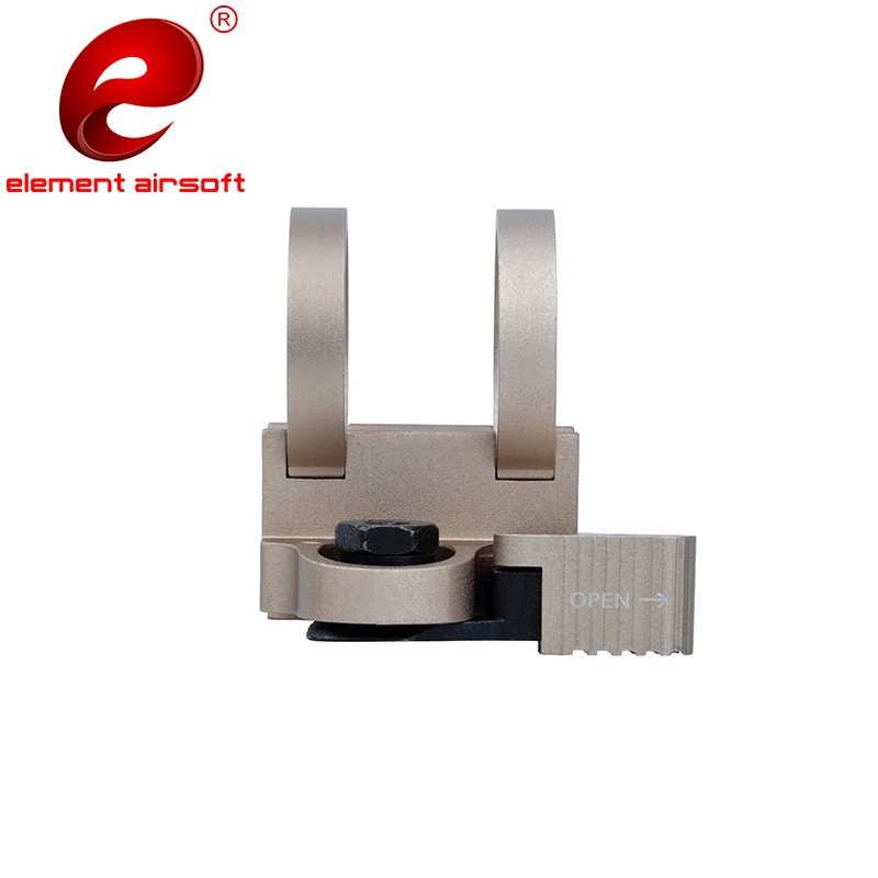 Element Tactical Airsoft LaRue-Rifle bípode en línea, accesorios de equipo para armas de caza, montaje de linterna (1.040 ") sin logotipo EX301 - imagen 3