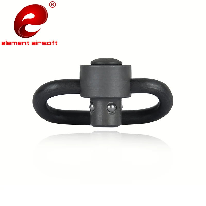 Rifle de caza Airsoft desmontable QD Sling giratorio, armas tácticas militares, anillo de montaje de 1-1/4 pulgadas, accesorios de pistola Picatinny EX 016 - imagen 2