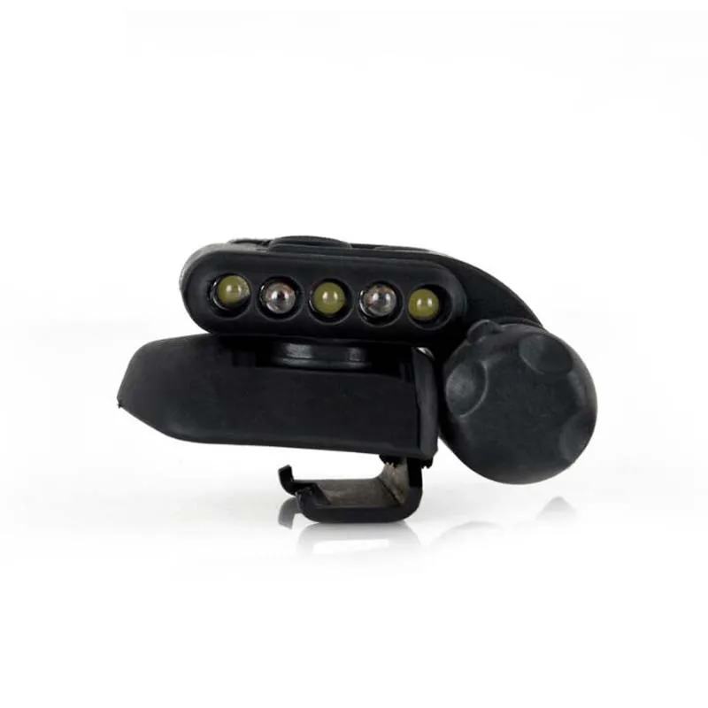 Juego de luces tácticas para casco de caza Gen 2, lámpara LED IR blanca y roja para cabeza, linterna para bicicleta y motocicleta BK/DE - imagen 3