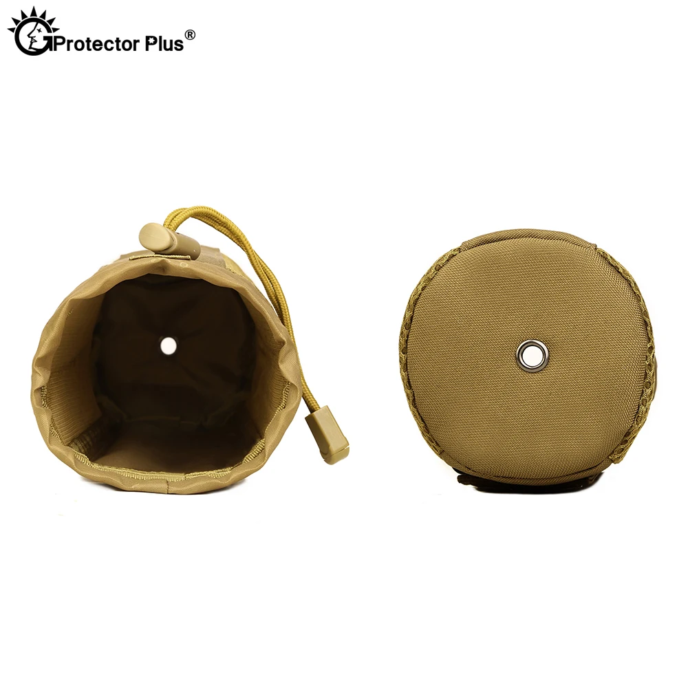 PROTECTOR PLUS Molle System Tactical Kettle Bag, bolsa de agua de camuflaje, botella de agua individual, bolsas de escalada al aire libre, bolsa de agua de malla duradera para senderismo - imagen 4