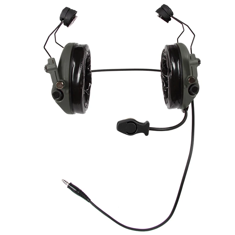 TS TAC-SKY casco táctico montaje TEA Hi-Threat Tier 1 cancelación de ruido captación protección auditiva Walkie Talkie auriculares - imagen 4