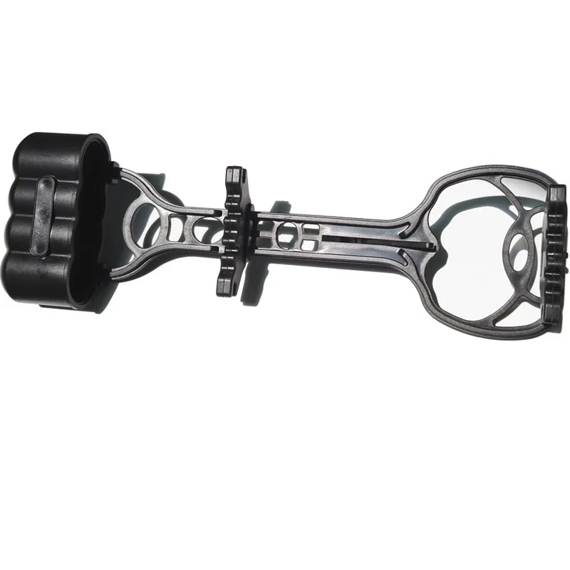 Carmín de flecha de tiro con arco, soporte ajustable para arco recurvo compuesto, color negro, 1 unidad - imagen 4