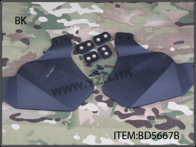 Cubierta lateral de la oreja de combate táctico militar EMERSON para riel de casco rápido BD5667 - imagen 3