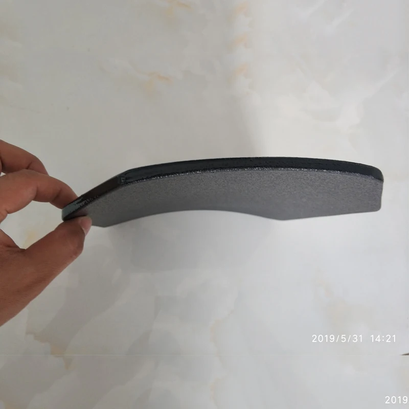 Poliurea PE ultrafina 0,5 cm NIJ IIIA 500 g superficie curva tablero a prueba de balas chaleco táctico militar tablero de inserción a prueba de balas - imagen 4