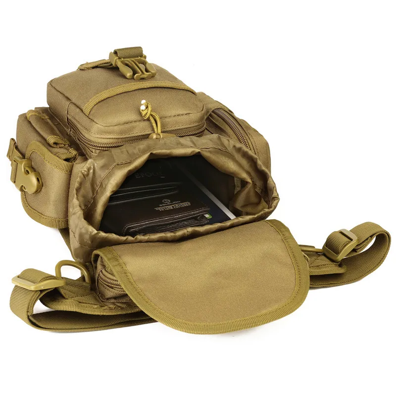 Bolsas tácticas multifuncionales para piernas al aire libre, herramienta de caza Swat, riñoneras, bolsa de nailon para deportes al aire libre - imagen 3